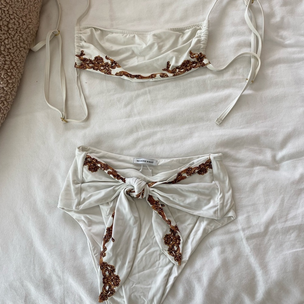 WeWoreWhat Baroque Print Leigh Top/Riviera Bottom